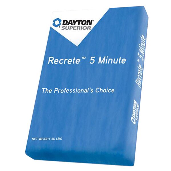 Image of Dayton Recrete 5 Minute per Bag of 50 Pounds
